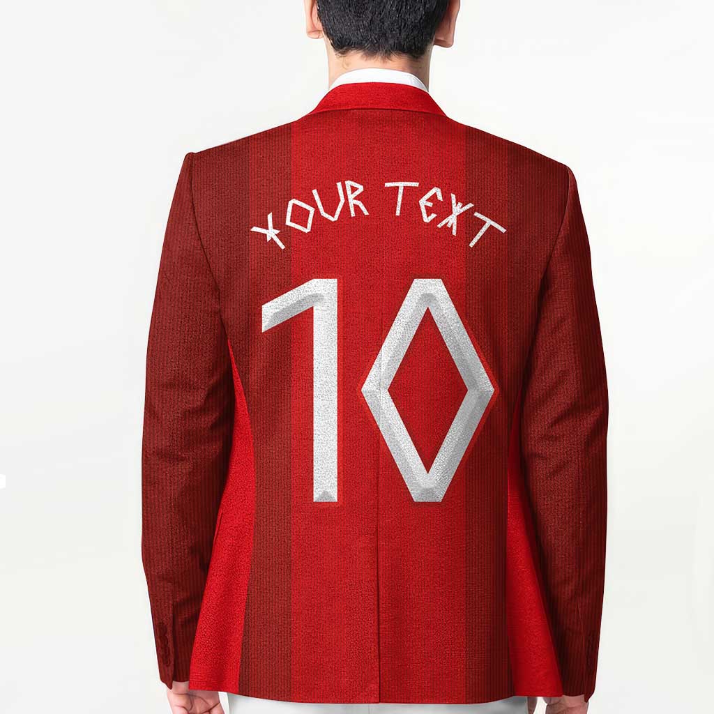 Custom Norway National Football Blazer Vikings Heritage Sporty Style - Wonder Print Shop