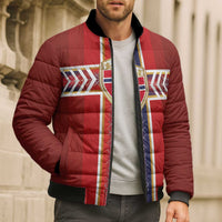 Custom Norway National Football Bomber Puffer Jacket Vikings Heritage Sporty Style - Wonder Print Shop