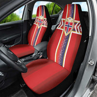 Norway National Football Car Seat Cover Vikings Heritage Sporty Style - Wonder Print Shop