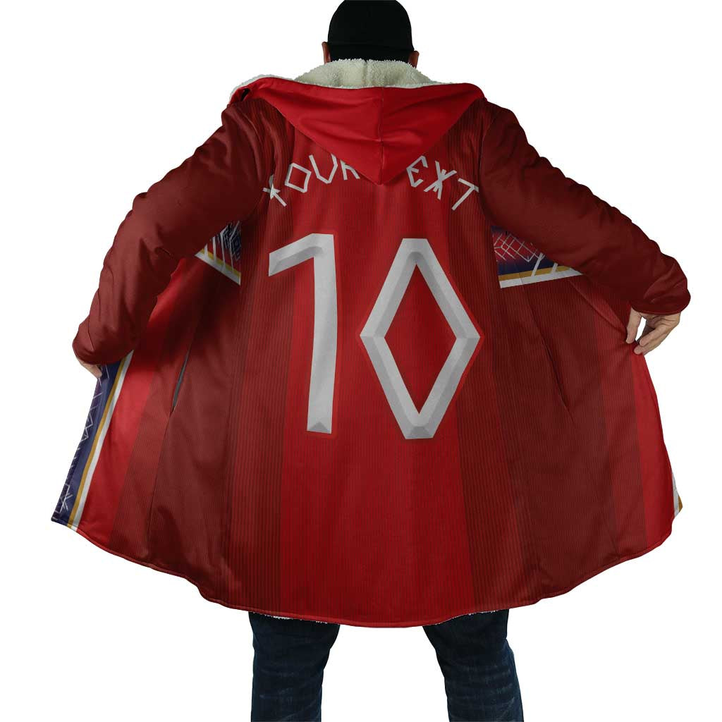 Custom Norway National Football Cloak Vikings Heritage Sporty Style - Wonder Print Shop