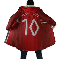Custom Norway National Football Cloak Vikings Heritage Sporty Style - Wonder Print Shop