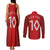 Custom Norway National Football Couples Matching Tank Maxi Dress and Long Sleeve Button Shirt Vikings Heritage Sporty Style - Wonder Print Shop