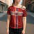 Custom Norway National Football Cross Shoulder Shirt Vikings Heritage Sporty Style - Wonder Print Shop