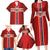 Custom Norway National Football Family Matching Long Sleeve Bodycon Dress and Hawaiian Shirt Vikings Heritage Sporty Style - Wonder Print Shop