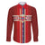 Custom Norway National Football Family Matching Long Sleeve Bodycon Dress and Hawaiian Shirt Vikings Heritage Sporty Style - Wonder Print Shop
