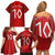 Custom Norway National Football Family Matching Off Shoulder Short Dress and Hawaiian Shirt Vikings Heritage Sporty Style - Wonder Print Shop