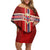 Custom Norway National Football Family Matching Off Shoulder Short Dress and Hawaiian Shirt Vikings Heritage Sporty Style - Wonder Print Shop