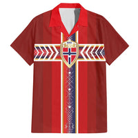 Custom Norway National Football Family Matching Summer Maxi Dress and Hawaiian Shirt Vikings Heritage Sporty Style - Wonder Print Shop