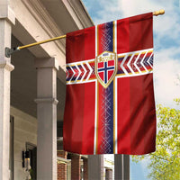 Norway National Football Garden Flag Vikings Heritage Sporty Style - Wonder Print Shop