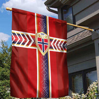 Norway National Football Garden Flag Vikings Heritage Sporty Style - Wonder Print Shop