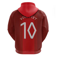 Custom Norway National Football Hoodie Vikings Heritage Sporty Style - Wonder Print Shop
