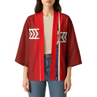 Custom Norway National Football Kimono Vikings Heritage Sporty Style - Wonder Print Shop