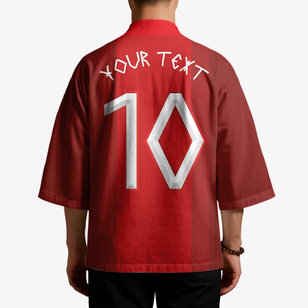 Custom Norway National Football Kimono Vikings Heritage Sporty Style - Wonder Print Shop