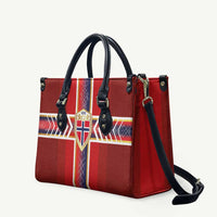 Norway National Football Leather Bag Vikings Heritage Sporty Style - Wonder Print Shop