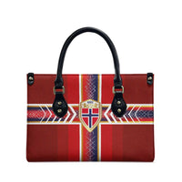 Norway National Football Leather Bag Vikings Heritage Sporty Style - Wonder Print Shop