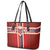 Norway National Football Leather Tote Bag Vikings Heritage Sporty Style - Wonder Print Shop
