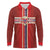 Custom Norway National Football Long Sleeve Polo Shirt Vikings Heritage Sporty Style - Wonder Print Shop