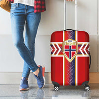 Norway National Football Luggage Cover Vikings Heritage Sporty Style - Wonder Print Shop