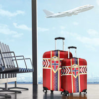 Norway National Football Luggage Cover Vikings Heritage Sporty Style - Wonder Print Shop