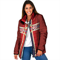 Custom Norway National Football Padded Jacket Vikings Heritage Sporty Style - Wonder Print Shop
