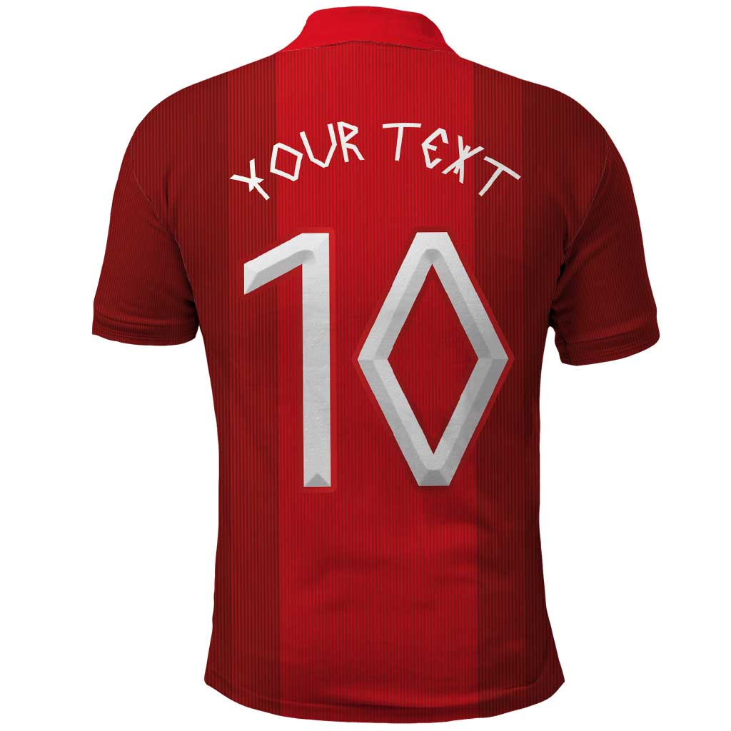 Custom Norway National Football Polo Shirt Vikings Heritage Sporty Style - Wonder Print Shop