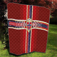 Norway National Football Quilt Vikings Heritage Sporty Style - Wonder Print Shop