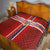 Norway National Football Quilt Vikings Heritage Sporty Style - Wonder Print Shop