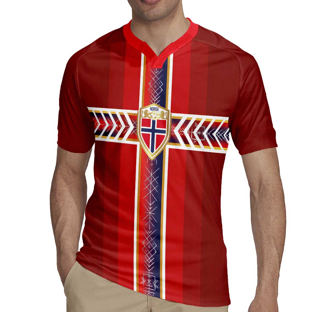 Custom Norway National Football Rugby Jersey Vikings Heritage Sporty Style - Wonder Print Shop
