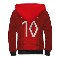 Custom Norway National Football Sherpa Hoodie Vikings Heritage Sporty Style - Wonder Print Shop