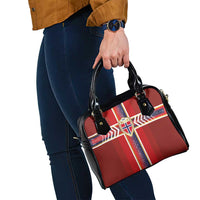 Norway National Football Shoulder Handbag Vikings Heritage Sporty Style - Wonder Print Shop