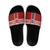 Norway National Football Slide Sandals Vikings Heritage Sporty Style - Wonder Print Shop