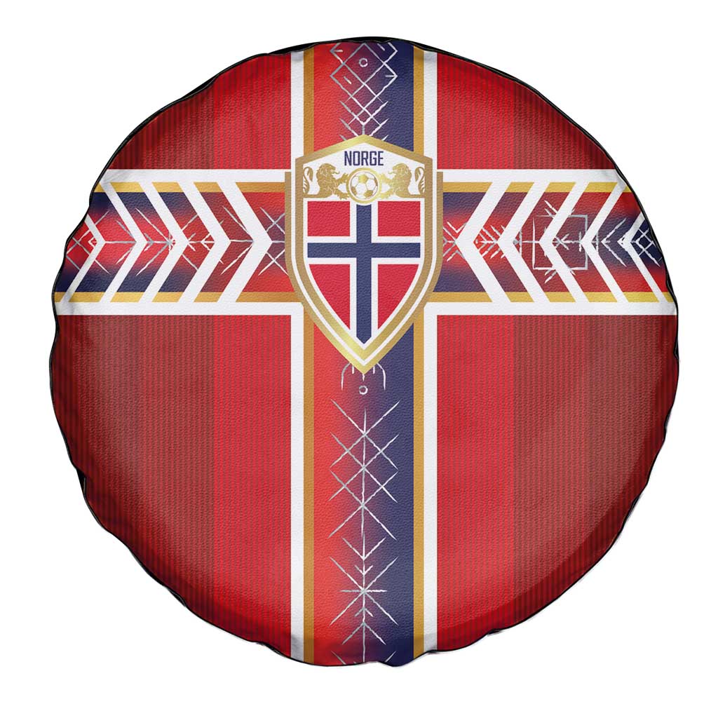 Norway National Football Spare Tire Cover Vikings Heritage Sporty Style - Wonder Print Shop