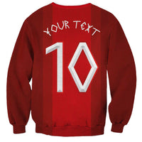 Custom Norway National Football Sweatshirt Vikings Heritage Sporty Style - Wonder Print Shop