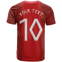 Custom Norway National Football T Shirt Vikings Heritage Sporty Style - Wonder Print Shop