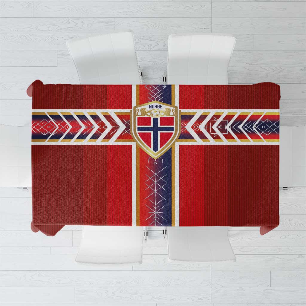 Norway National Football Tablecloth Vikings Heritage Sporty Style - Wonder Print Shop