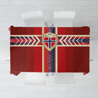 Norway National Football Tablecloth Vikings Heritage Sporty Style - Wonder Print Shop