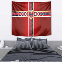 Norway National Football Tapestry Vikings Heritage Sporty Style - Wonder Print Shop