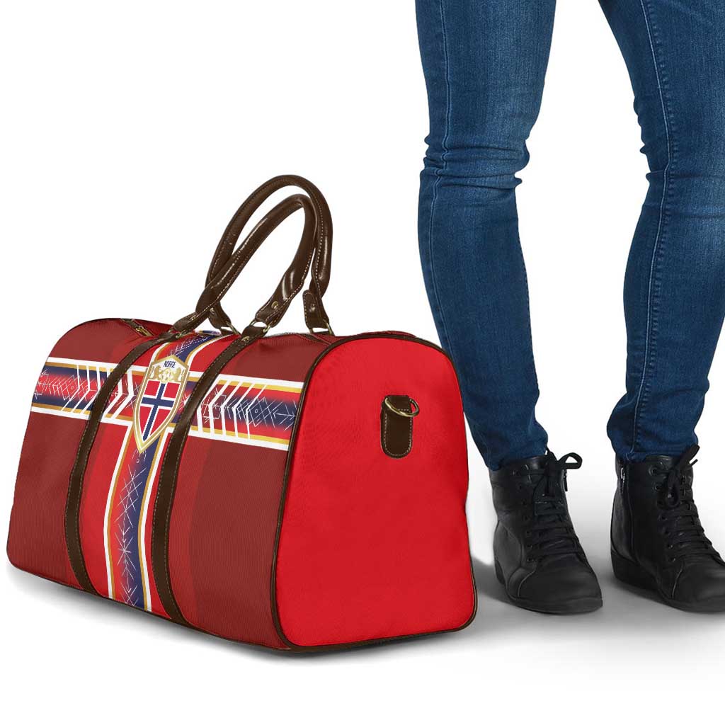Norway National Football Travel Bag Vikings Heritage Sporty Style - Wonder Print Shop