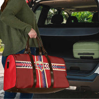 Norway National Football Travel Bag Vikings Heritage Sporty Style - Wonder Print Shop