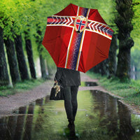 Norway National Football Umbrella Vikings Heritage Sporty Style - Wonder Print Shop