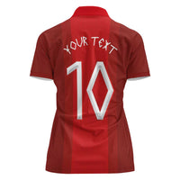 Custom Norway National Football Women Polo Shirt Vikings Heritage Sporty Style - Wonder Print Shop