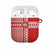 Denmark National Football AirPods Case The Red and Whites Sporty Style - Wonder Print Shop