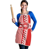 Denmark National Football Apron The Red and Whites Sporty Style - Wonder Print Shop