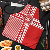 Denmark National Football Apron The Red and Whites Sporty Style - Wonder Print Shop