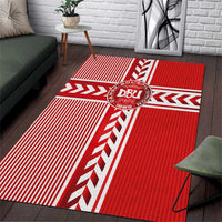 Denmark National Football Area Rug The Red and Whites Sporty Style - Wonder Print Shop