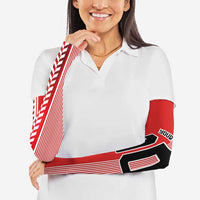 Custom Denmark National Football Arm Sleeves The Red and Whites Sporty Style - Wonder Print Shop