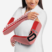 Custom Denmark National Football Arm Sleeves The Red and Whites Sporty Style - Wonder Print Shop