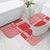 Denmark National Football Bathroom Set The Red and Whites Sporty Style - Wonder Print Shop