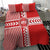 Denmark National Football Bedding Set The Red and Whites Sporty Style - Wonder Print Shop