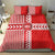 Denmark National Football Bedding Set The Red and Whites Sporty Style - Wonder Print Shop